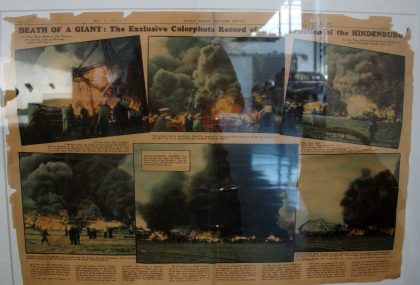 Sunday Mirror Magazine Hindenburg disaster