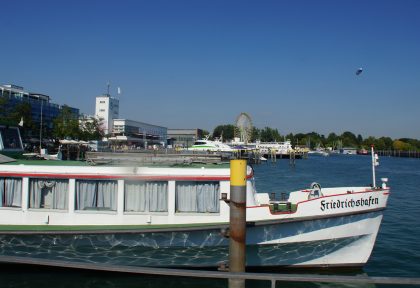 Zeppelin Museum Friedrichshafen is on Lake Constance (Bodensee) in Germany, the birthplace of the Zeppelin airship