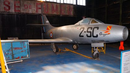 Dassault MD450B Ouragan 231/2-SC French Air Force, CANOPEE Chateaudun, France