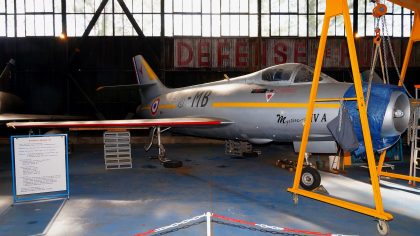 Dassault MD454 Mystere IVA 278/8-MB French Air Force, CANOPEE Chateaudun, France