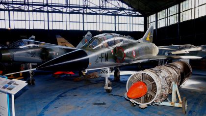 Dassault Mirage IIIB 206/2-FM French Air Force, CANOPEE Chateaudun, France