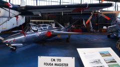 Fouga CM170R Magister 486 French Air Force, CANOPEE Chateaudun, France