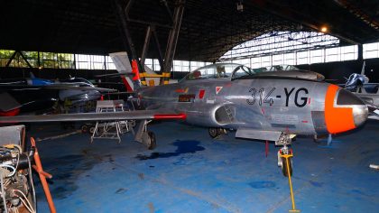 Lockheed T-33A 18658/314-YG French Air Force, CANOPEE Chateaudun, France