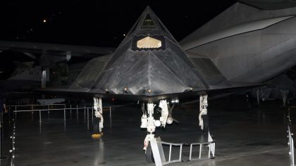 Lockheed YF-117A Nighthawk 79-1078 USAF, National Museum of the US Air Force, Wright-Patterson Air Force Base, Ohio