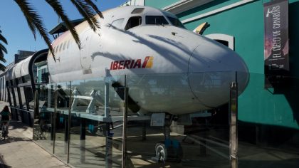 McDonnell Douglas DC-9-34 (front fuselage) EC-DGB Iberia, Museo Elder de la Ciencia y la Tecnología