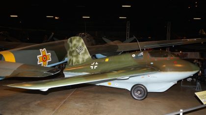 Messerschmitt Me-163B-1a Komet 191095 Luftwaffe, National Museum of the US Air Force, Wright-Patterson Air Force Base, Ohio