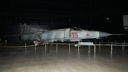 Mikoyan-Gurevich MiG-23MS 39 Soviet Air Force, National Museum of the US Air Force, Wright-Patterson Air Force Base, Ohio