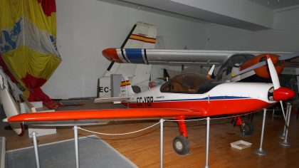 Nicollier HN.700 Menestrel II EC-YBP, Museo del Aeropuerto de Málaga, Spain