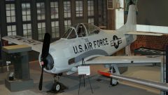 North American T-28A Trojan N6FY/49-1544 USAF, Hangar 25 Air Museum Big Spring, Texas | Johnny Comstedt