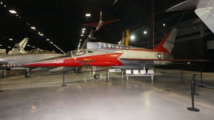 North American (Y)F-107A 55-5119 USAF, National Museum of the US Air Force, Wright-Patterson Air Force Base, Ohio