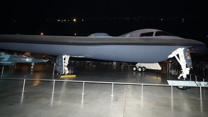 Northrop B-2A Spirit 82-1070 (Spirit of Ohio) USAF, National Museum of the US Air Force, Wright-Patterson Air Force Base, Ohio