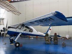 PZL-Okecie 104 Wilga 35A D-EWRH, Luftfahrt und Technik Museumspark Merseburg, Germany