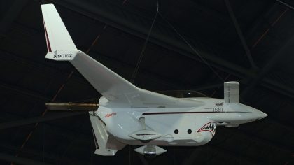 Rutan 61 Long-EZ PDE N90EZ, National Museum of the US Air Force, Wright-Patterson Air Force Base, Ohio