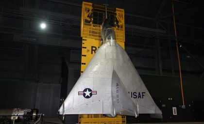 Ryan X-13A Vertijet 54-1620 USAF, National Museum of the US Air Force, Wright-Patterson Air Force Base, Ohio