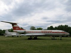 Tupolev Tu-134A DDR-SCZ Interflug, Luftfahrt und Technik Museumspark Merseburg, Germany