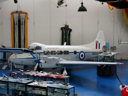 de Havilland Devon C.2 WB533/DA Royal Air Force, Luftfahrt und Technik Museumspark Merseburg, Germany