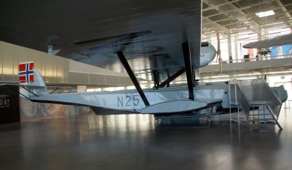 Dornier Do-J Wal (replica) N25 Norwegian polar explorer Roald Amundsen, Dornier Museum Friedrichshafen, Germany