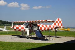 Dornier Do27 children's playground, Dornier Museum Friedrichshafen, Germany