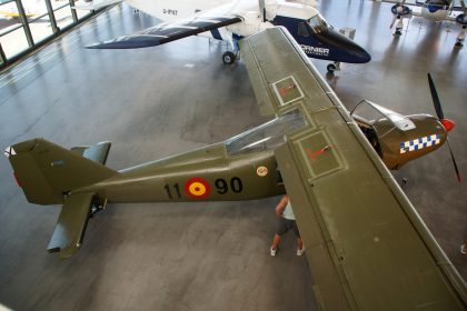 Dornier Do27A-5 U.9-68/11-90/EC-CHN Spanish Air Force, Dornier Museum Friedrichshafen, Germany