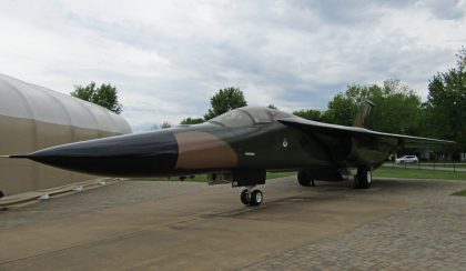 General Dynamics F-111F 74-0178/LN USAF, Aviation Heritage Park Bowling Green, Kentucky