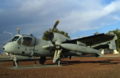 Grumman OV-1D Mohawk 68-15960 US Army, Fort Bliss Museum El Paso, Texas