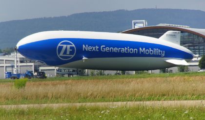 Zeppelin LZ N07-100 Zeppelin NT D-LZNT Deutsche Zeppelin Reederei Friedrichshafen, Dornier Museum Friedrichshafen, Germany