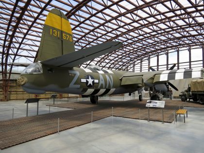 Martin B-26G Marauder 41-31576/AN-Z USAAF, Musée du Débarquement Utah Beach Sainte-Marie-du-Mont, France