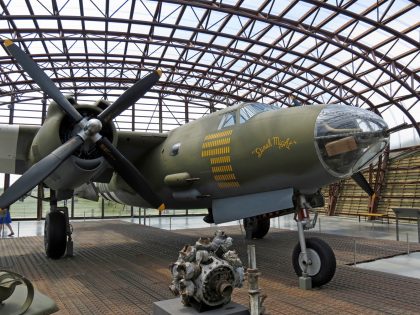 Martin B-26G Marauder 41-31576/AN-Z USAAF, Musée du Débarquement Utah Beach Sainte-Marie-du-Mont, France