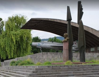 Mikoyan Gurevich MiG-21UM 21 Sovjet Air Force, Mikoyan Brothers Museum, Alaverdi Armenia