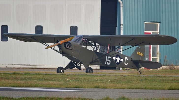 Piper L-4J Cub N1227N/45-5060/C-15 USAAF/Vliegend Museum Seppe