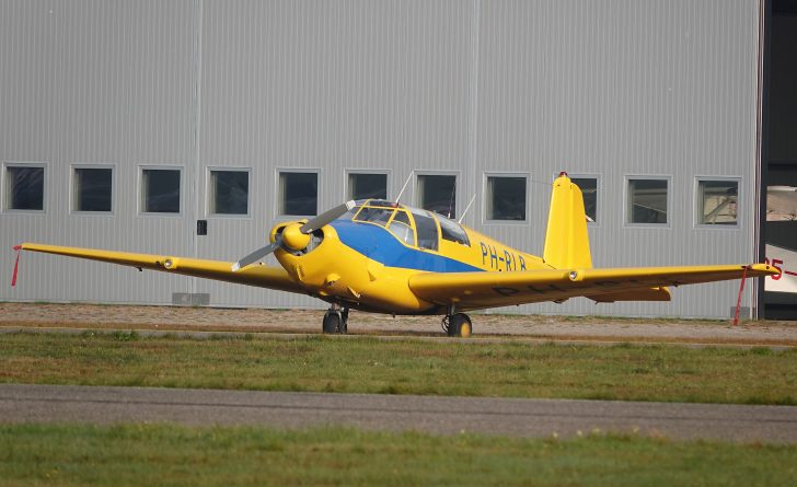 Saab 91D Safir PH-RLB Vliegend Museum Seppe