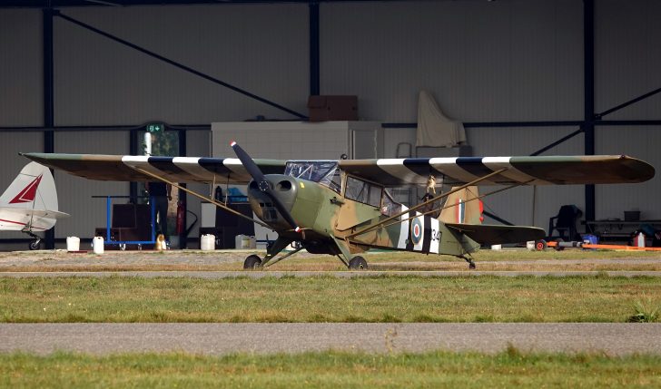 Taylorcraft AOP Mk V PH-NET/TJ347 RAF/Vliegend Museum Seppe