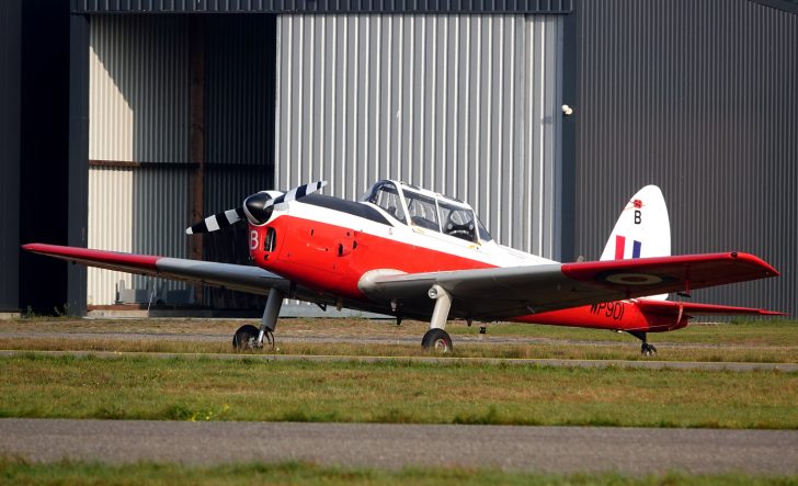 de Havilland Canada DHC-1 Chipmunk G-BWNT/WP901/B RAF/Vliegend Museum Seppe