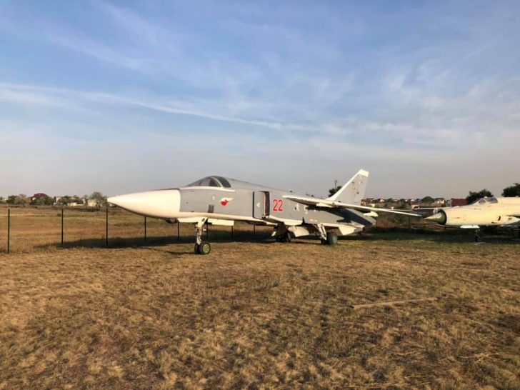 Sukhoi T6-22 (Su-24M) 22 Ukraine Air Force at Odessa Museum of Aviation Technology Odessa, Ukraine