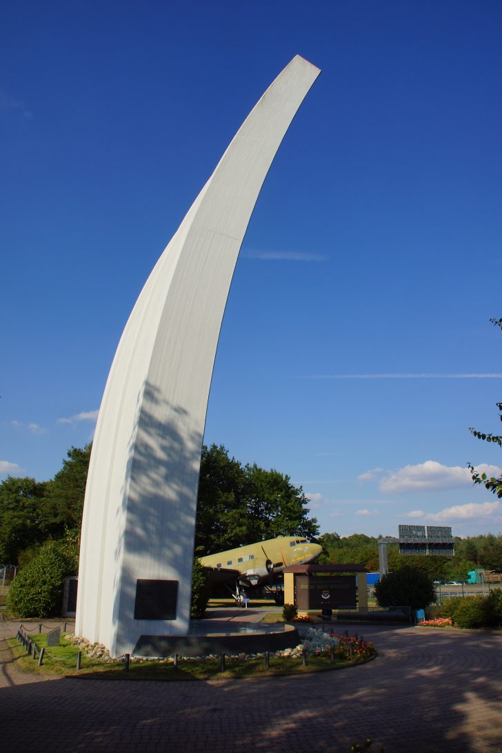 Berlin Airlift Memorial/Luftbrückendenkmal Frankfurt am Main, Germany