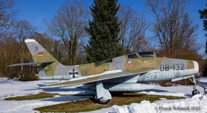 Republic F-84F Thunderstreak DB-132 Gerrman Air Force