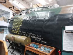 Avro Lancaster (cockpit replica) R5868/S RAF