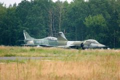 Lockheed TF-104G Starfighter 27+90 and Fiat G91T3 99+40 German Air Force