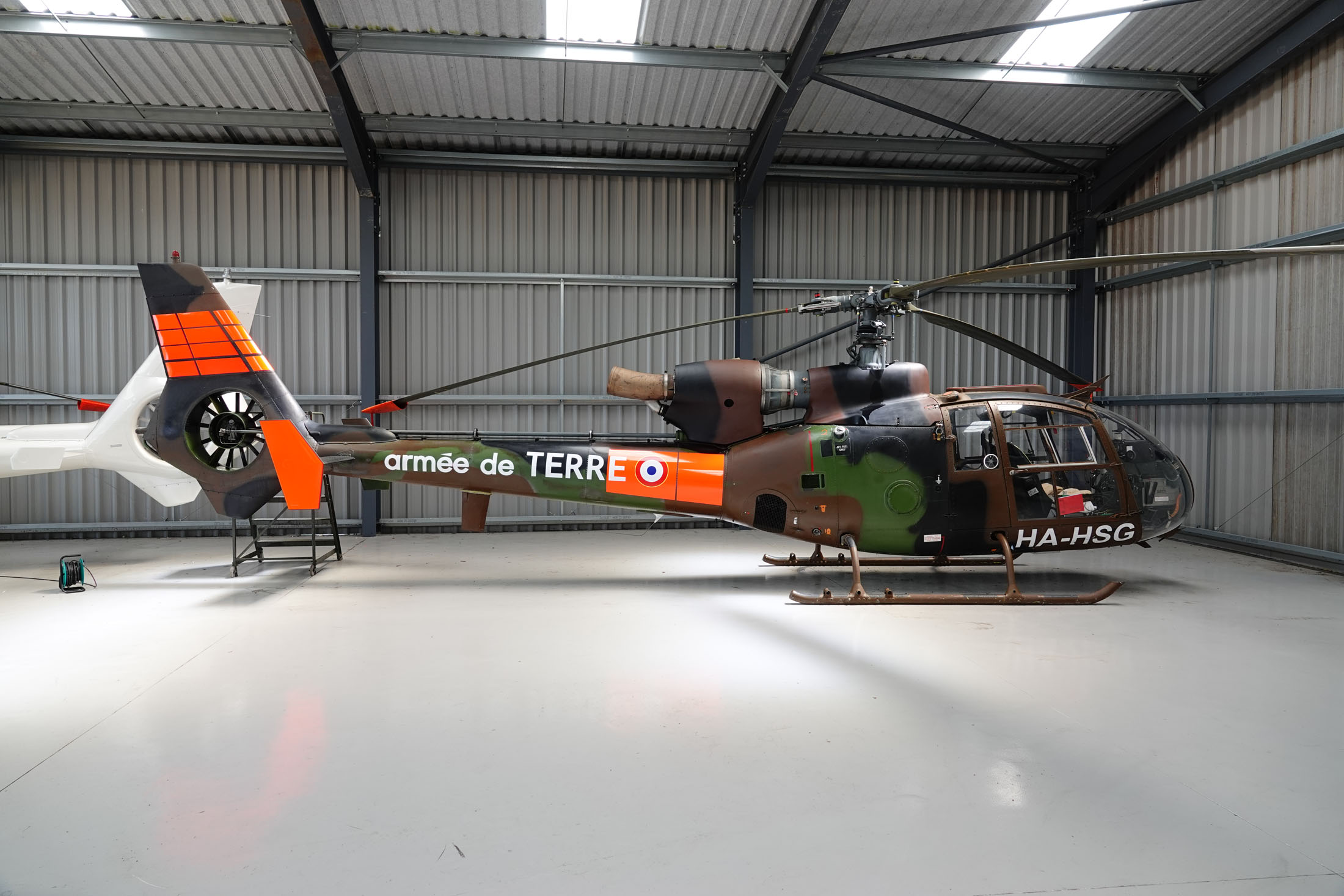 Aerospatiale SA-342M Gazelle HA-HSG 3615 French Army, The Real Aeroplane Company, Breighton Airport, Selby