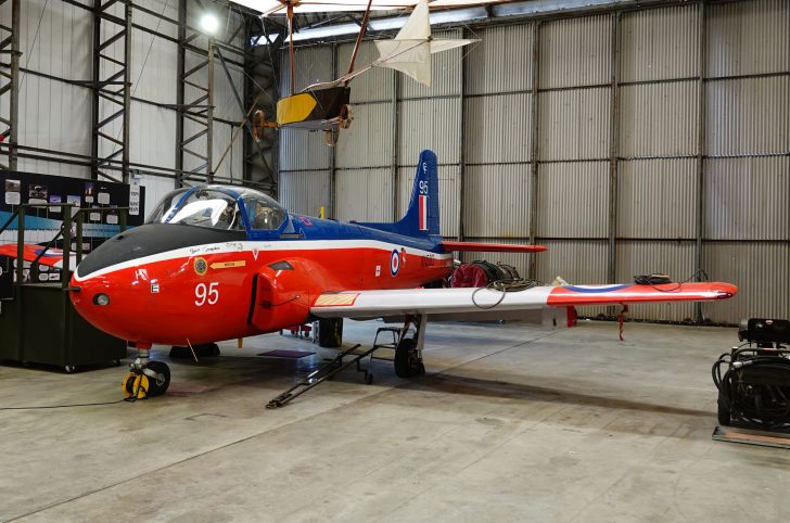 BAC Jet Provost T.3A XN582/95 RAF, Yorkshire Air Museum & Allied Air Forces Memorial, Elvington, UK