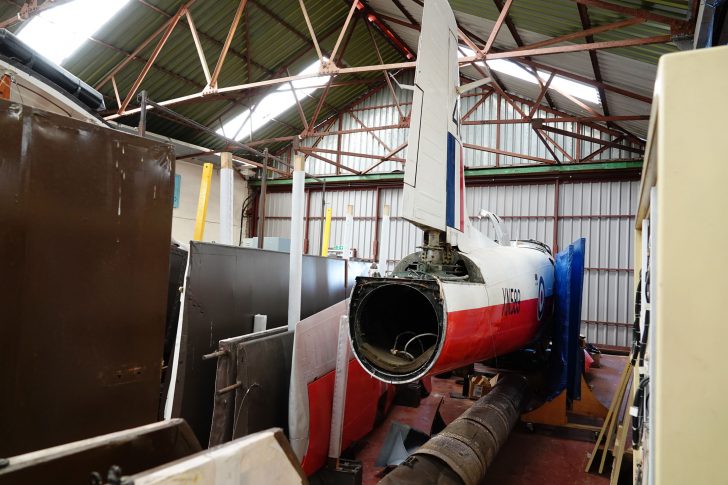 BAC Jet Provost T.3A XN589/46 RAF, Yorkshire Air Museum & Allied Air Forces Memorial, Elvington, UK