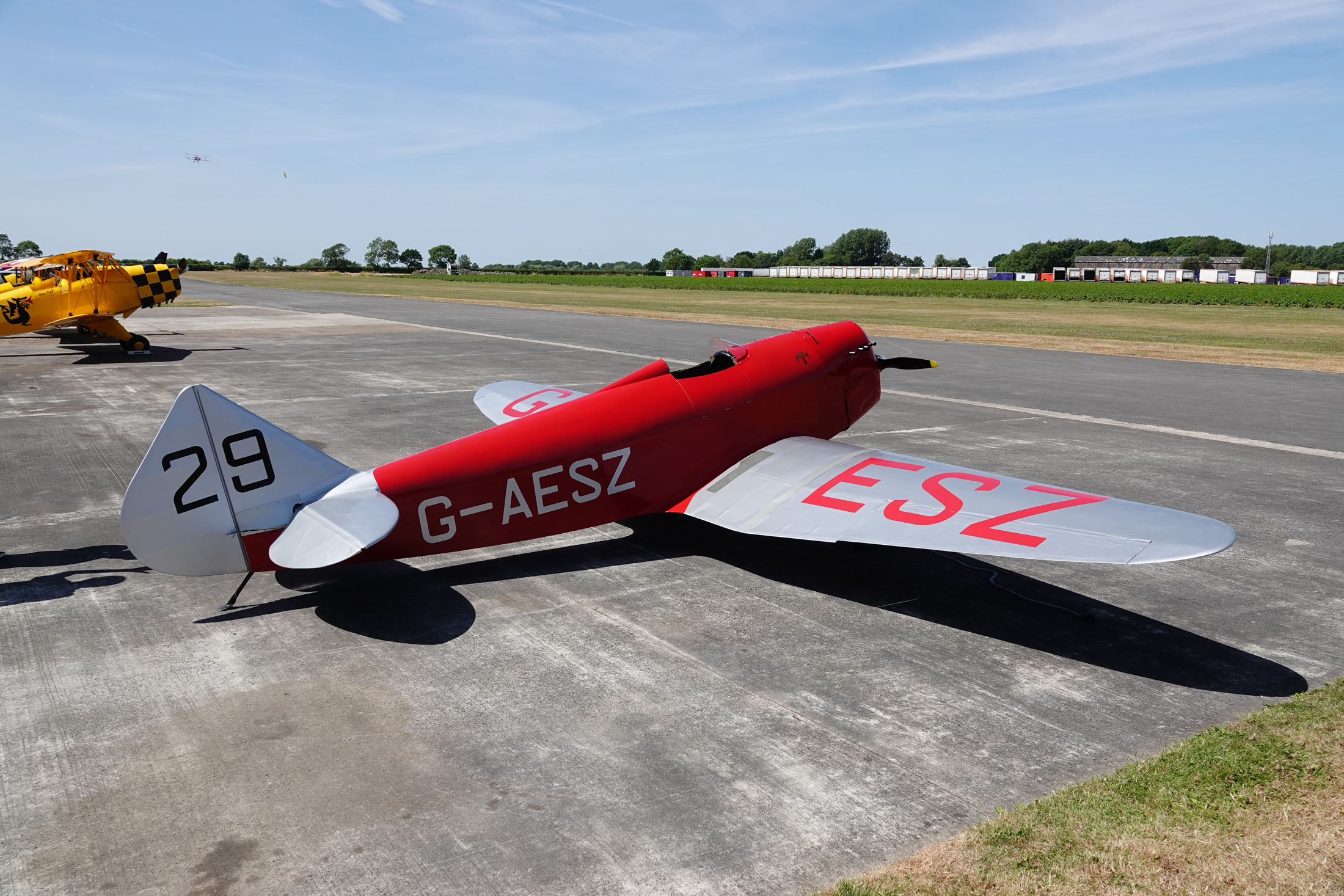 Chilton DW-1 G-AESZ/29, The Real Aeroplane Company, Breighton Airport, Selby