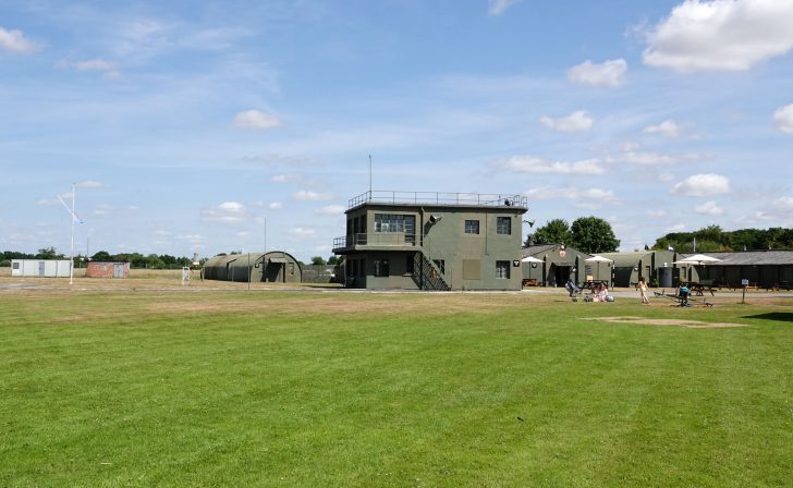 Control Tower and barracks, Yorkshire Air Museum, Elvington UK