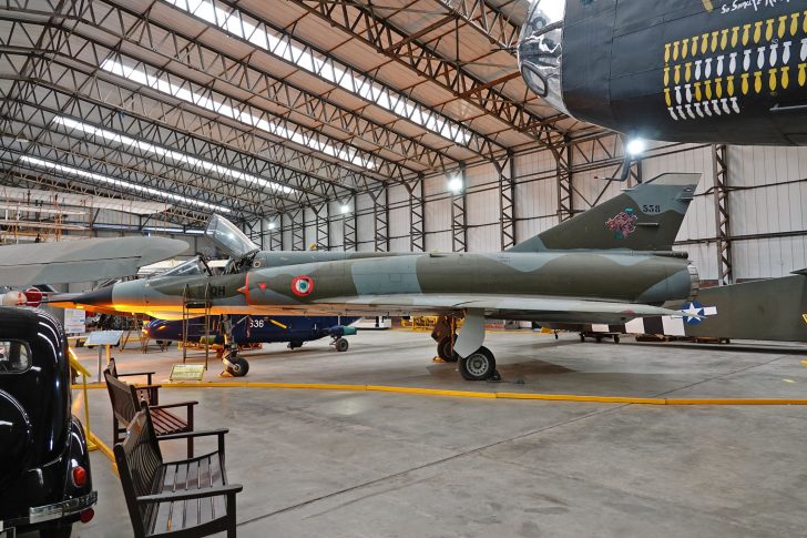 Dassault Mirage IIIE 538/3-QH French Air Force, Yorkshire Air Museum & Allied Air Forces Memorial, Elvington, UK