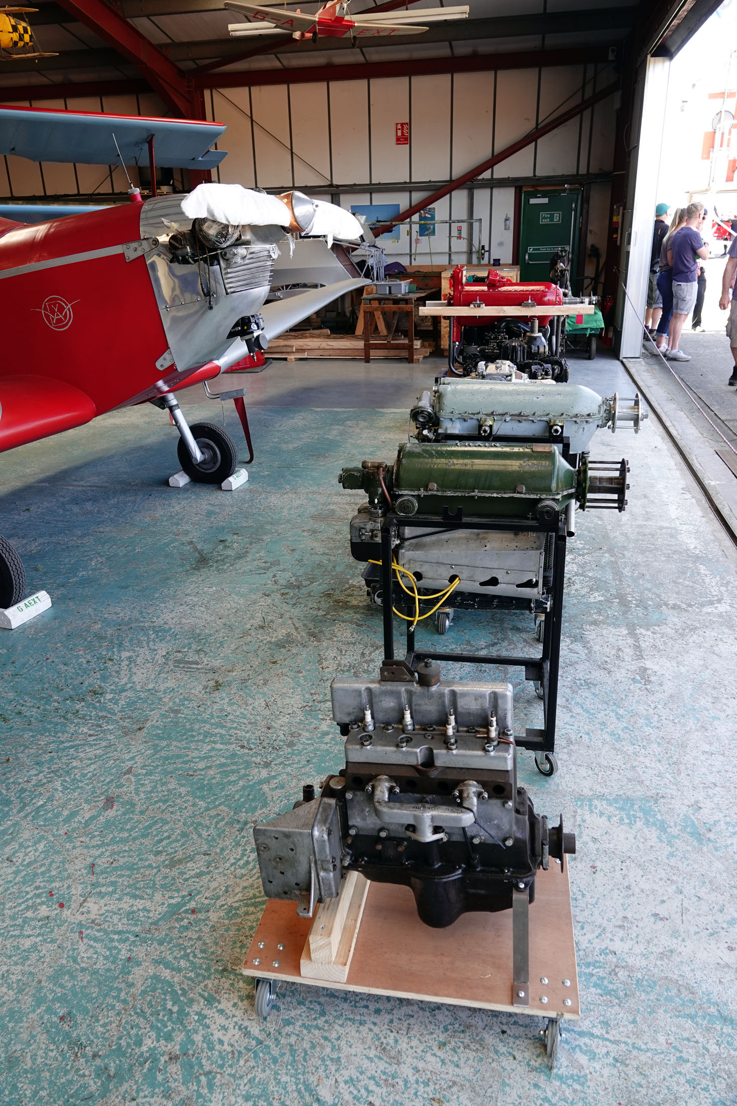 Engines, The Real Aeroplane Company, Breighton Airport, Selby