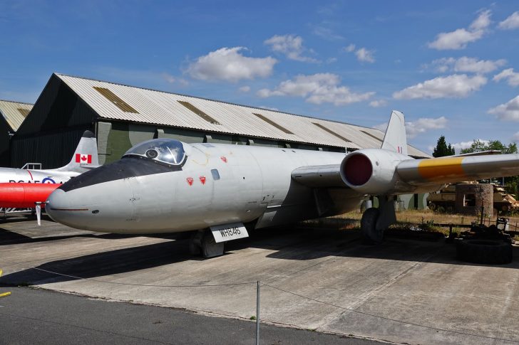 English Electric Canberra T.4 WH846 RAF, Yorkshire Air Museum & Allied Air Forces Memorial, Elvington, UK