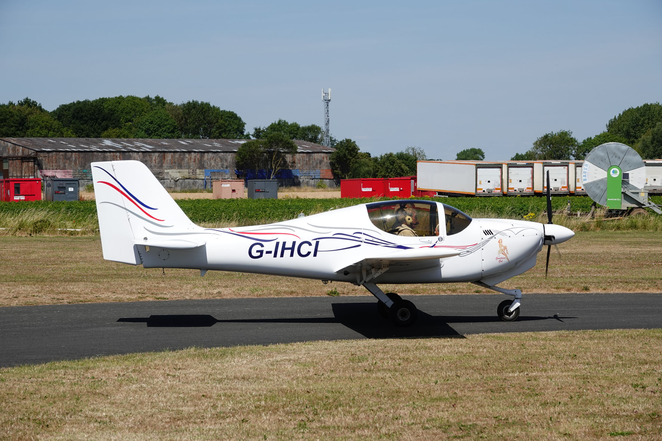 Europa Aircraft Europa G-IHCI, The Real Aeroplane Company, Breighton Airport, Selby