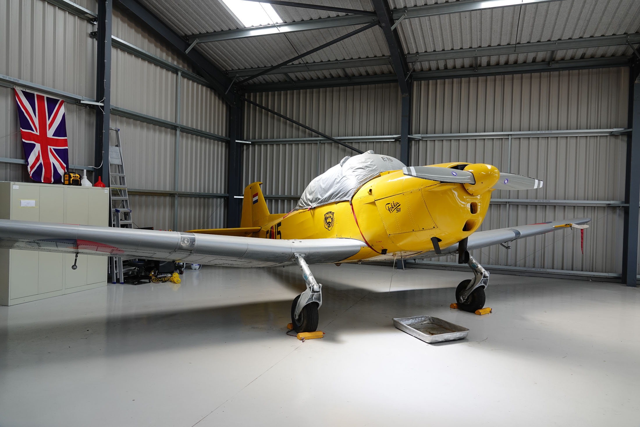 Fokker S-11-1 Instructor G-BIYU/E-15 Royal Netherlands Air Force, The Real Aeroplane Company, Breighton Airport, Selby