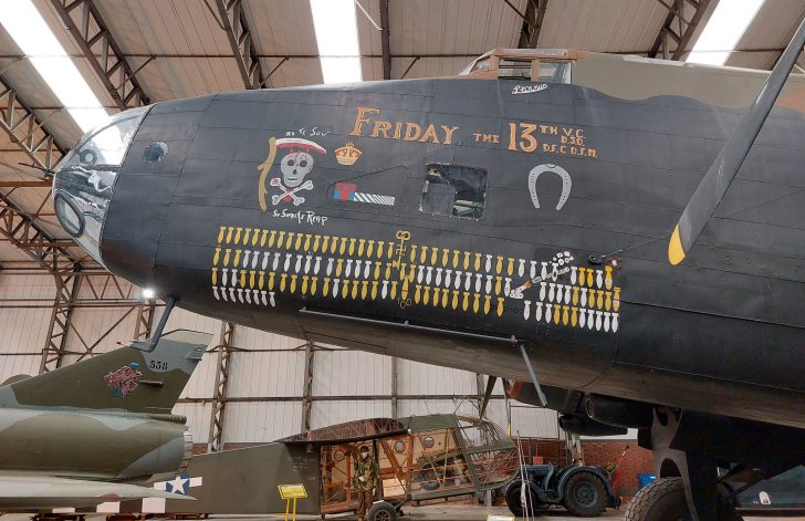 Handley Page Halifax B.2 LV907/NP-F/H7-N RAF, Yorkshire Air Museum & Allied Air Forces Memorial Elvington, UK