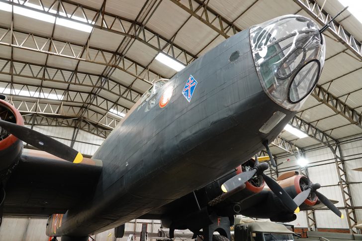 Handley Page Halifax B.2 LV907/NP-F/H7-N RAF, Yorkshire Air Museum & Allied Air Forces Memorial Elvington, UK